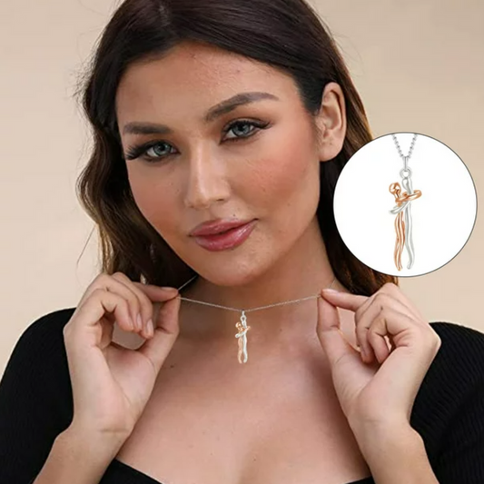 Collar Pareja Forever Abrazo Eterno