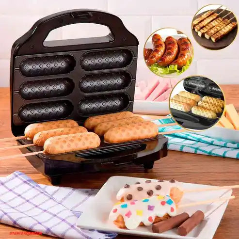 Máquina para CornDogs - Snacks Rápidos y Deliciosos