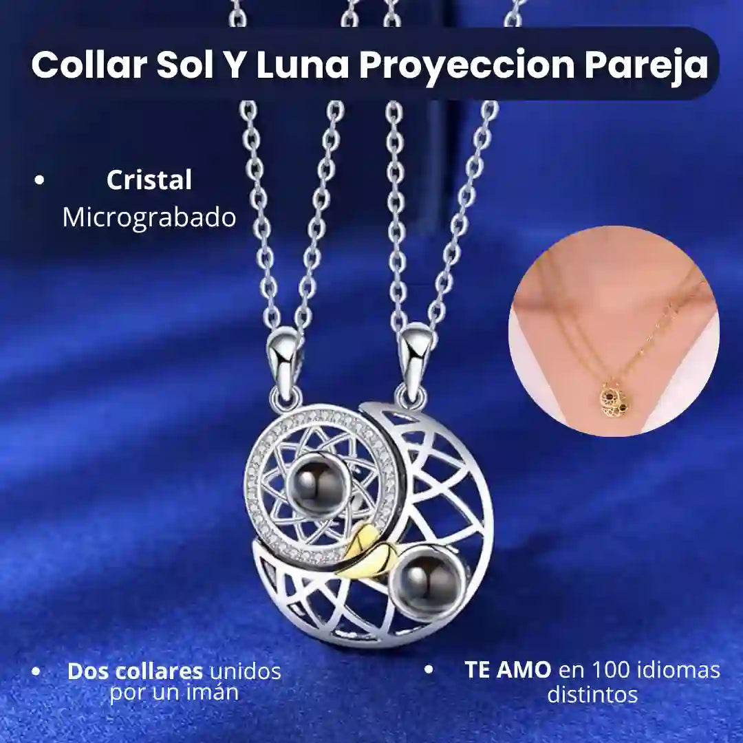 Collar Sol y Luna Unión Eterna